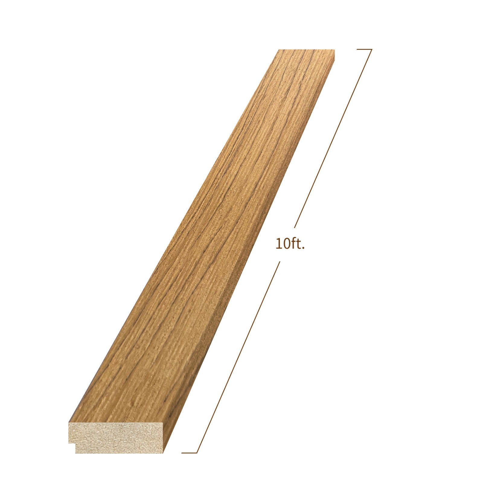 Wide Wood Slat End Pieces