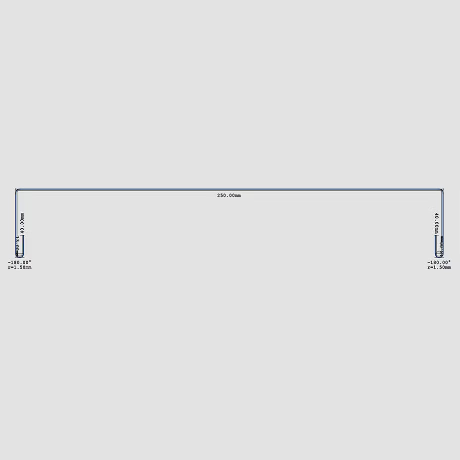 AluWood Exterior Panel Coverage - Level Wall Capping (250mm wide)