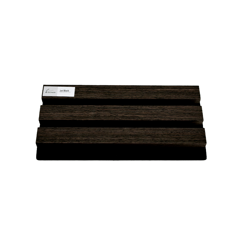 Sample Piece | Premium 3-Sided Wood Veneer Acoustic Slat Wall Panel
