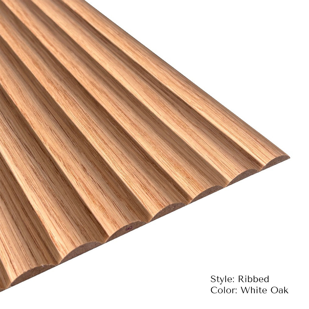 Natural Veneer Wood Slat Wall Panels