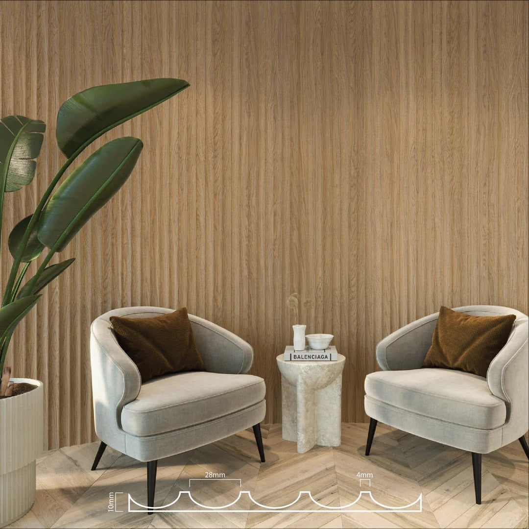 Paintable Wood Slat Wall Panels